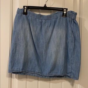 Denim skirt